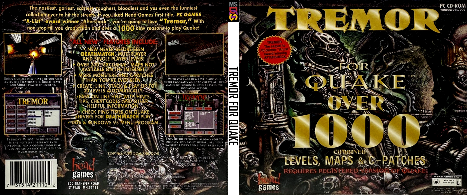 Tremor for Quake — box-texture (CUS)