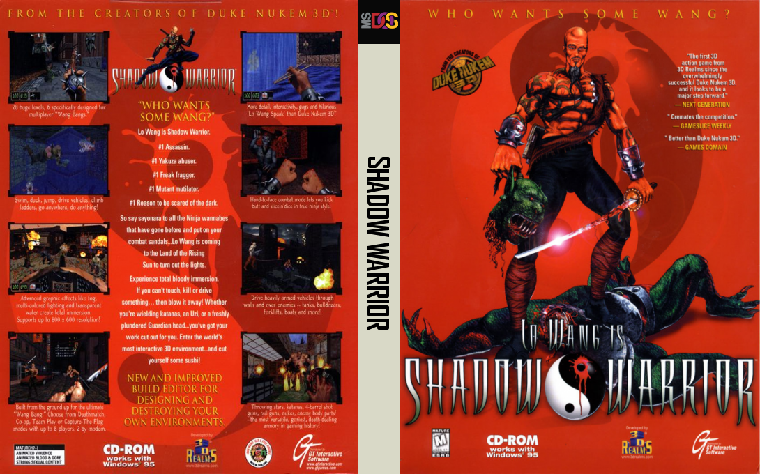 Shadow Warrior — box-texture (US)