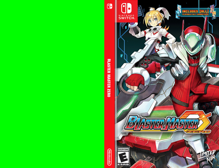 Blaster Master Zero — box-texture (US)