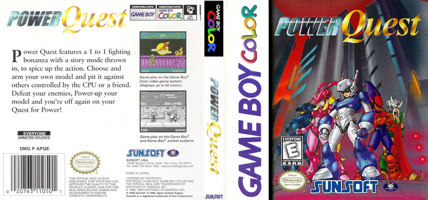 Power Quest — box-texture (US)