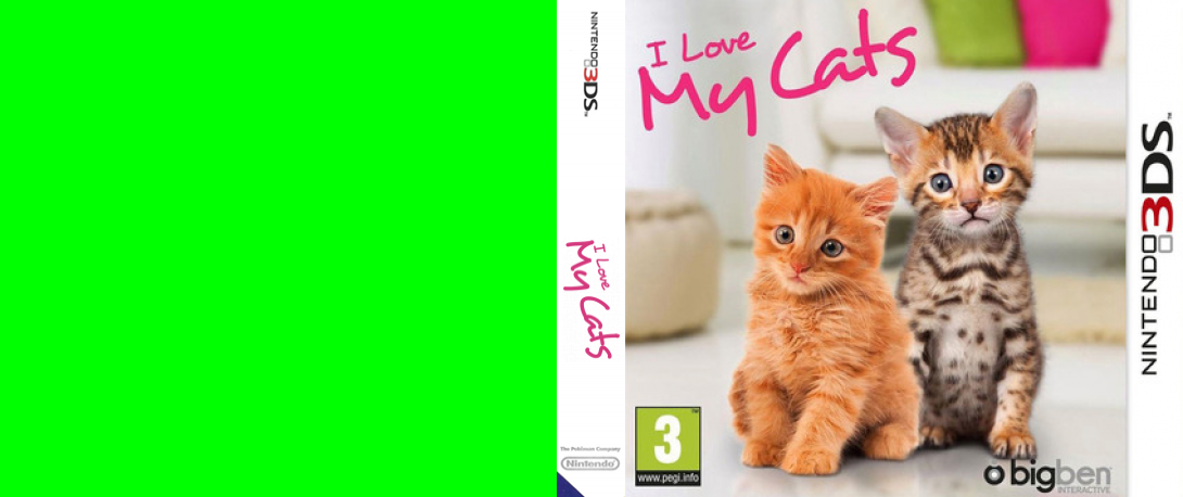 I Love My Cats — box-texture (EU)
