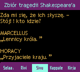 Hamlet, King Lear, MacBeth, Othello, Romeo And Juliet — ss (PL)