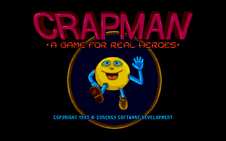 Crapman - A Game For Real Heroes — sstitle (WOR)