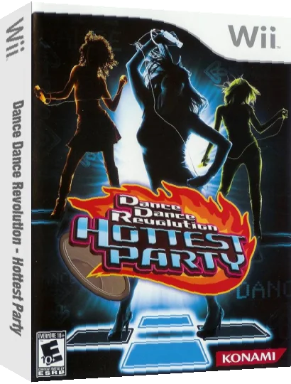 Dance Dance Revolution - Hottest Party — box-3D (US)