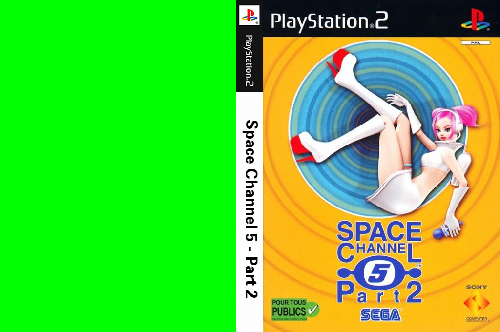 Space Channel 5 - Part 2 — box-texture (FR)