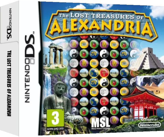 Lost Treasures of Alexandria, The — box-3D (EU)