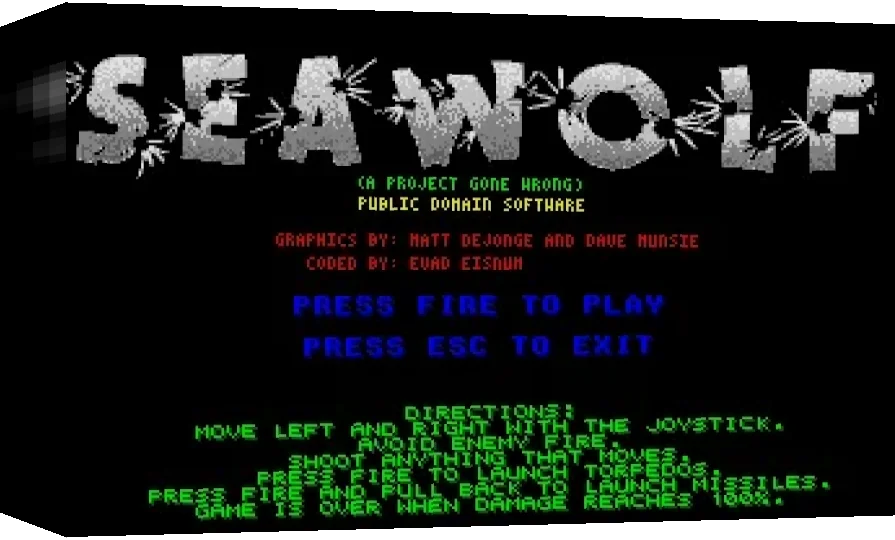 Seawolf — box-3D (WOR)