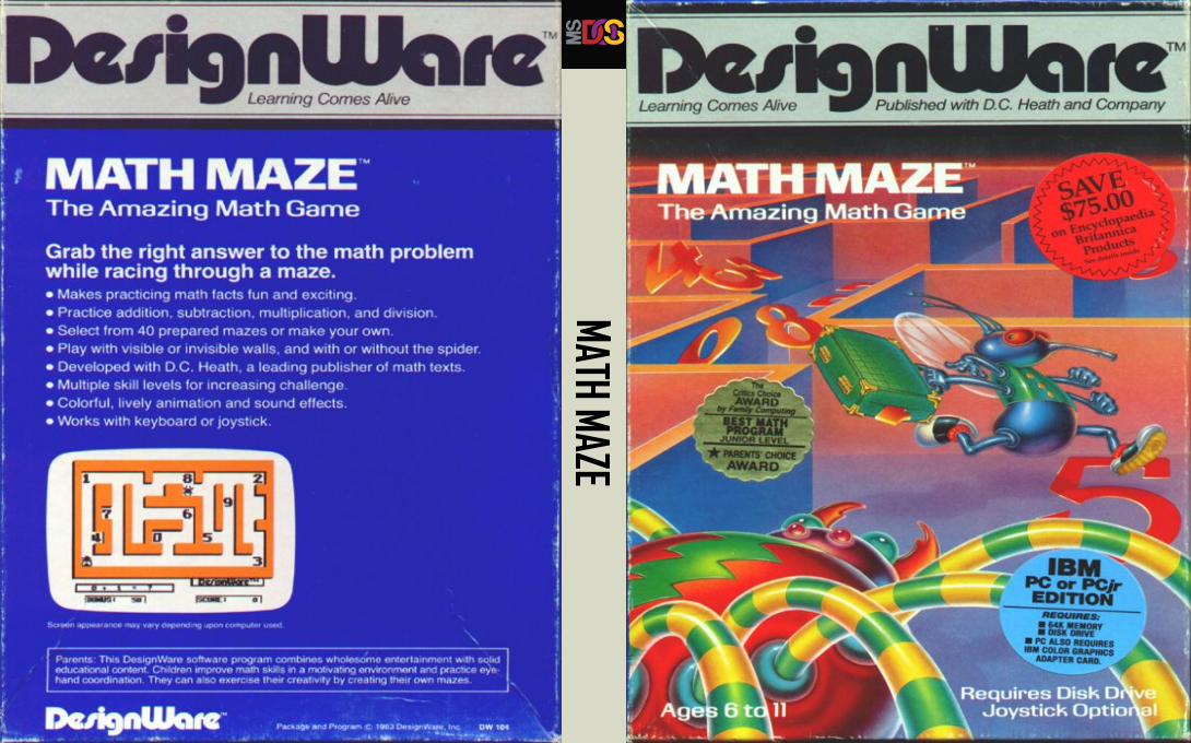 Math Maze — box-texture (US)