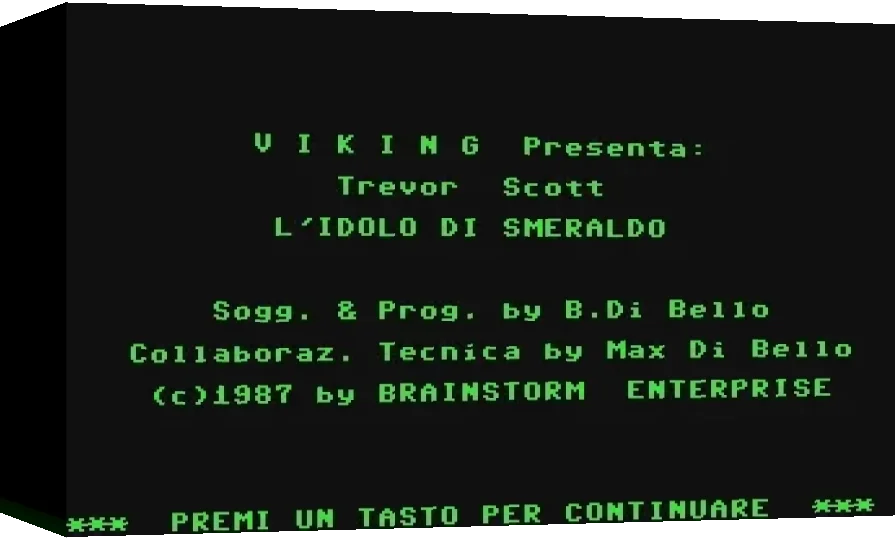 Trevor Scott : L'Idolo di Smeraldo — box-3D (WOR)