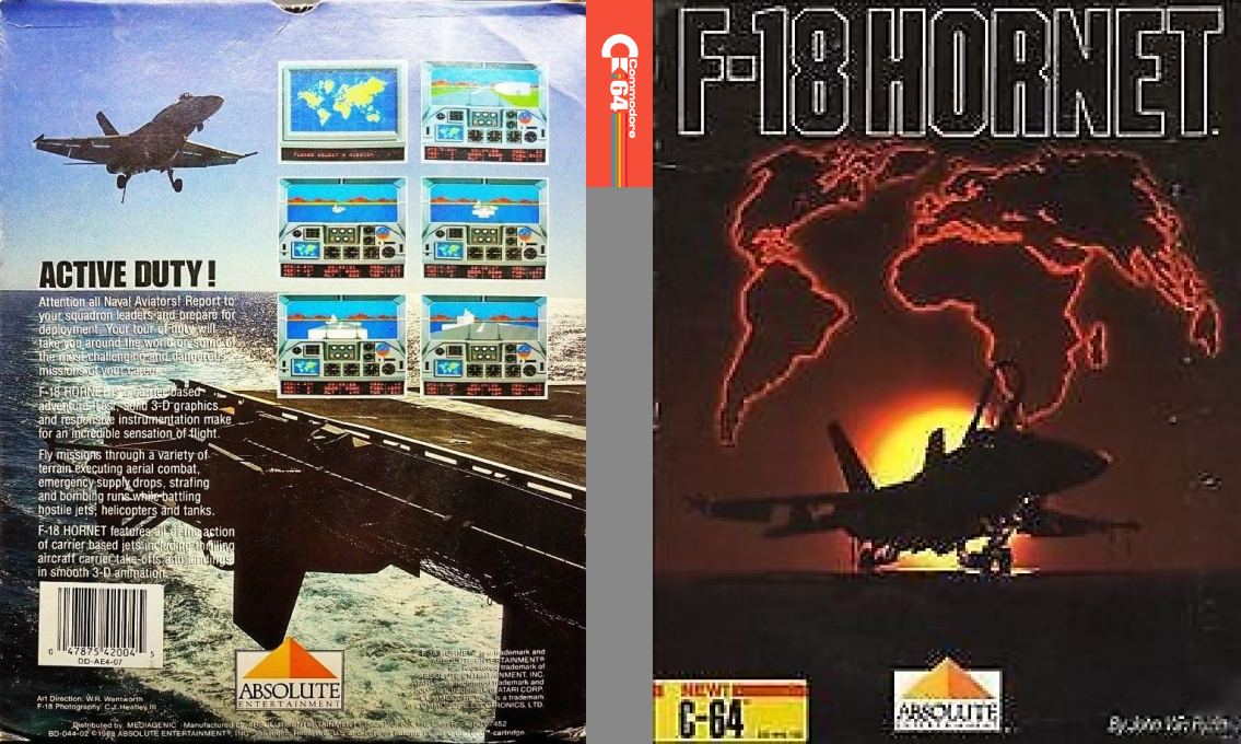 F-18 Hornet — box-texture (WOR)