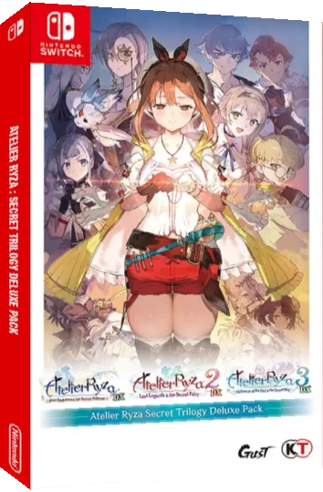 Atelier Ryza : Secret Trilogy Deluxe Pack — box-3D (WOR)