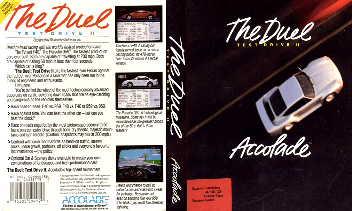 Duel - Test Drive 2, The — box-texture (EU)