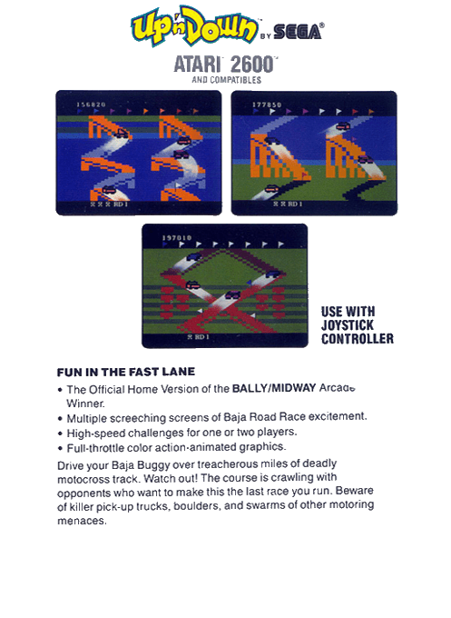 Up 'n Down — box-2D-back (US)