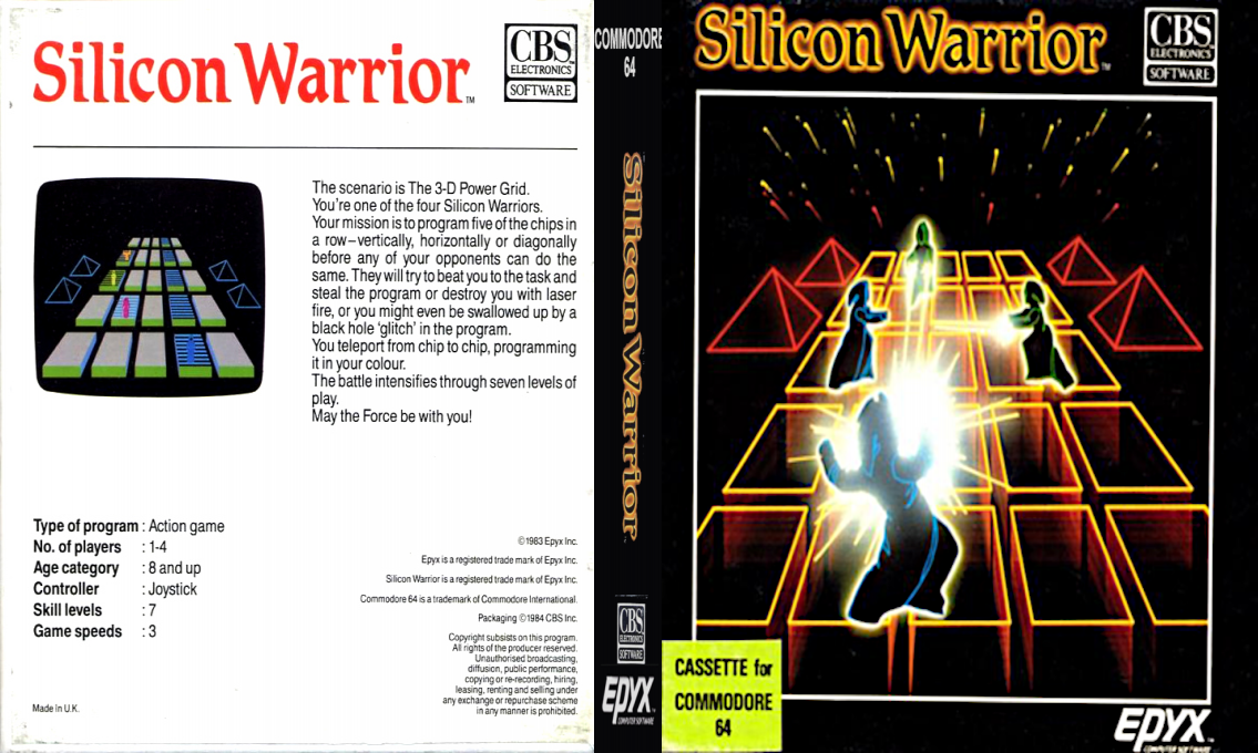 Silicon Warrior — box-texture (EU)