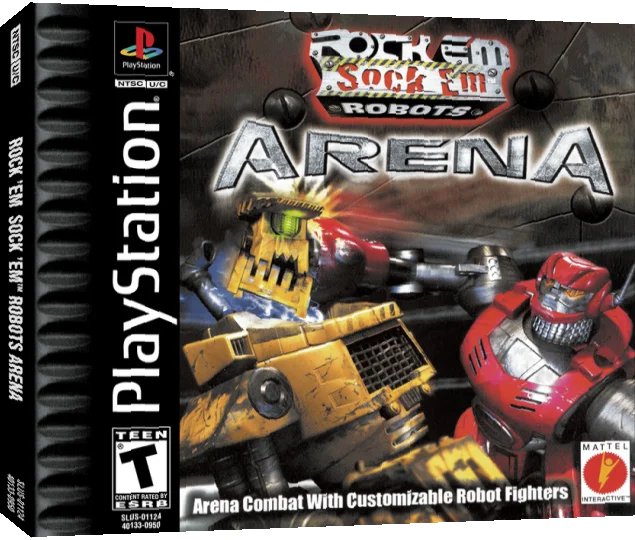 Rock 'em Sock 'em Robots Arena — box-3D (US)