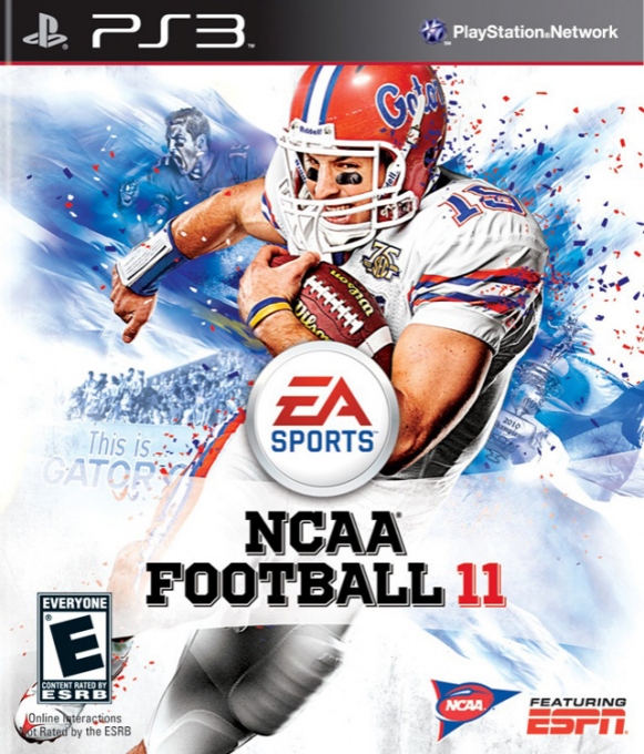 NCAA Football 11 box art