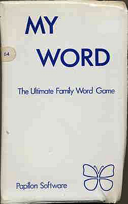 My Word : The Ultimate Family Word Game box art