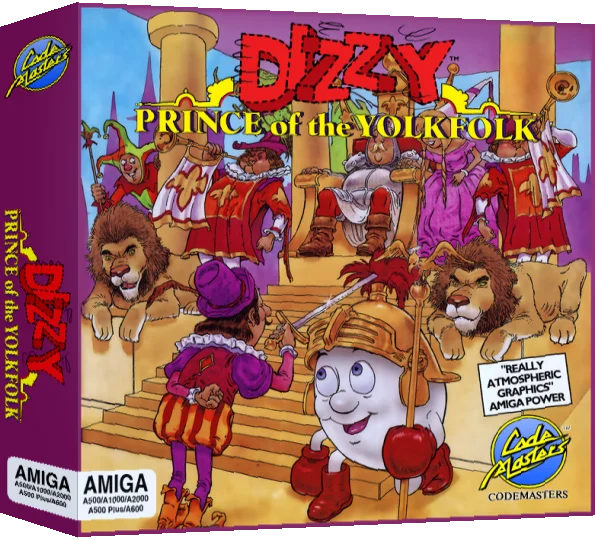 Dizzy - Prince of the Yolkfolk — box-3D (EU)