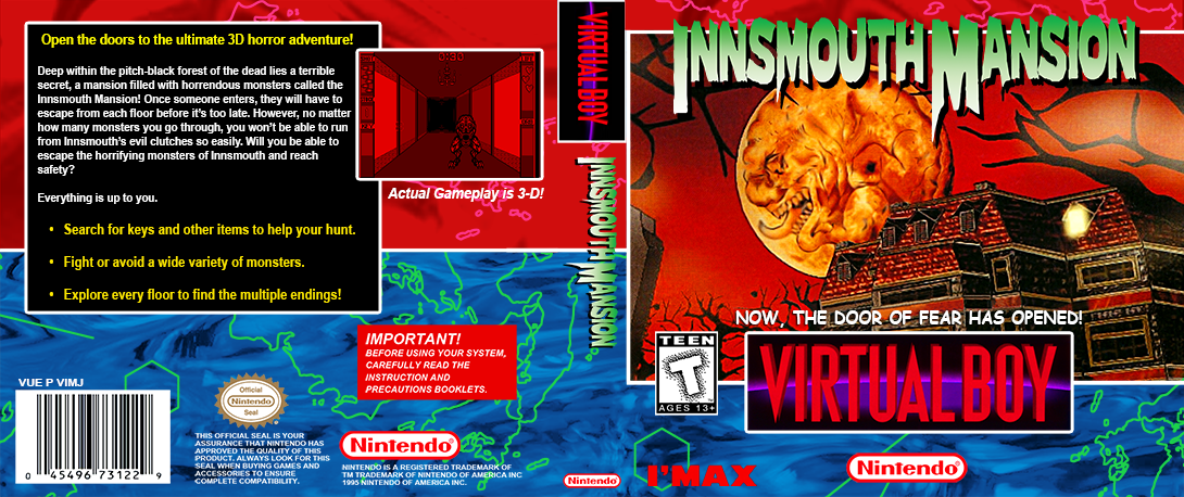 Innsmouth no Yakata — box-texture (US)