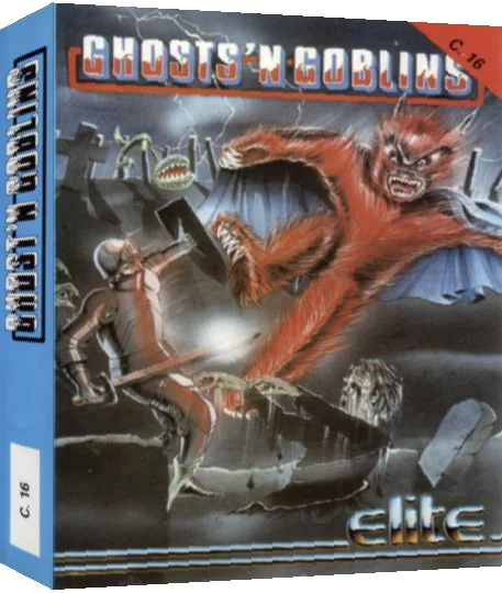 Ghosts 'n Goblins — box-3D (EU)