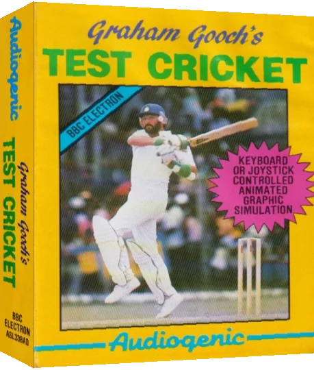 Graham Gooch's Test Cricket — box-3D (EU)