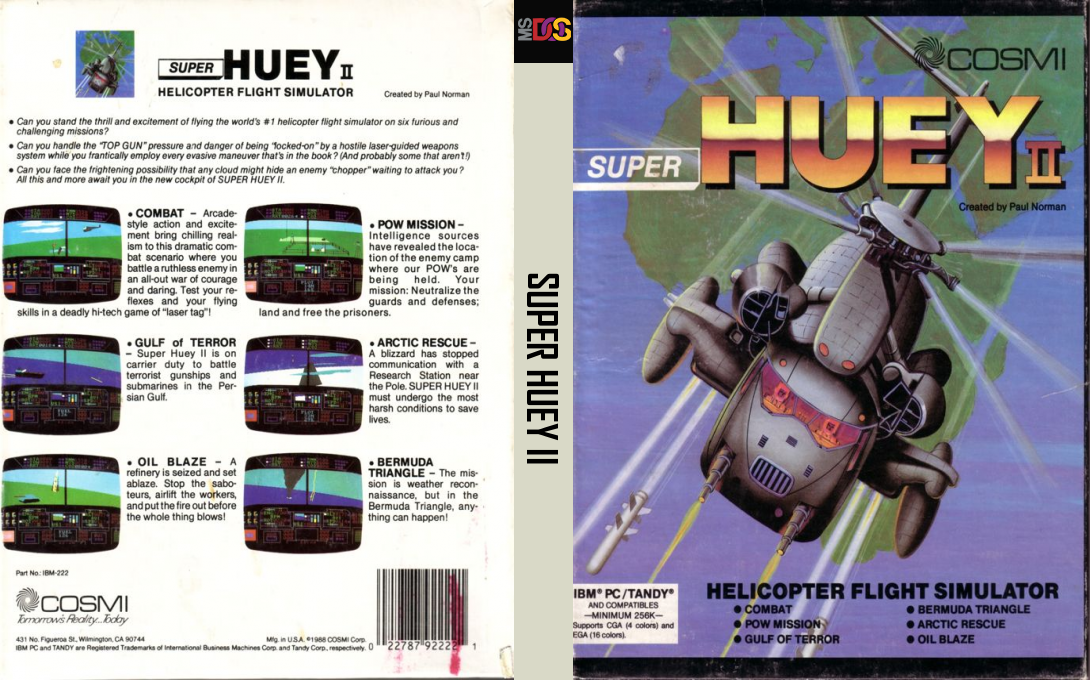 Super Huey 2 — box-texture (US)