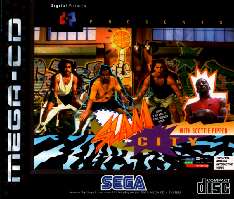 Slam City with Scottie Pippen — box-2D (EU)