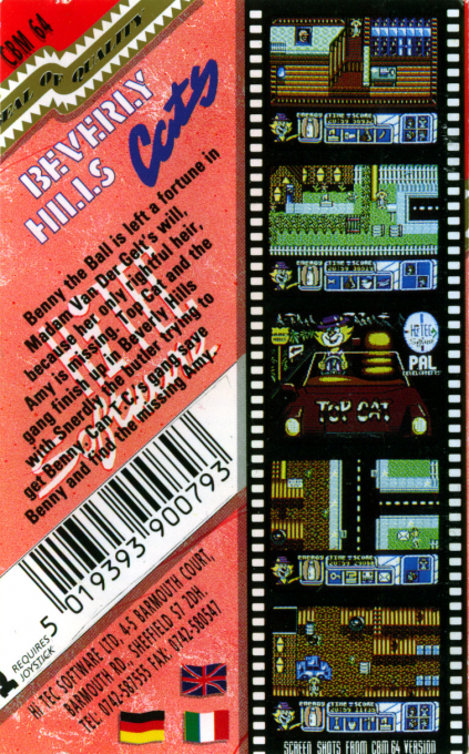 Top Cat - Beverly Hills Cats — box-2D-back (EU)