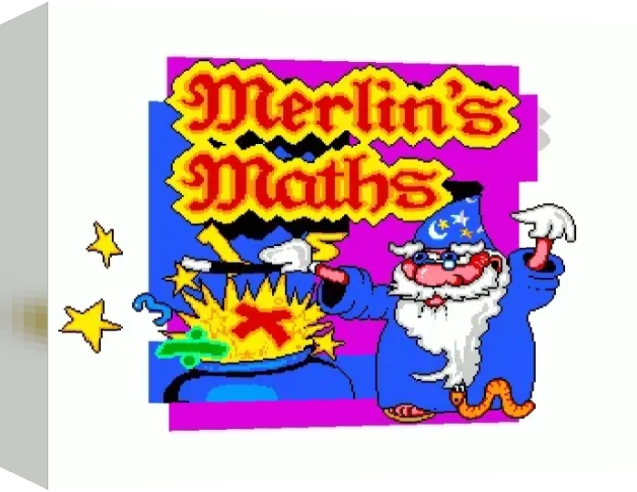 Fun School Specials - Merlin's Maths — box-3D (WOR)