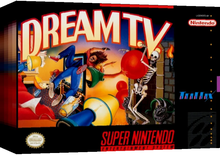 Dream T.V. — box-3D (US)
