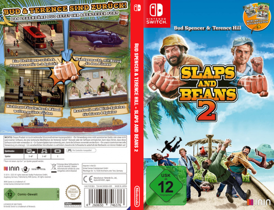 Bud Spencer & Terence Hill - Slaps And Beans 2 — box-texture (DE)