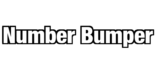 Number Bumper — wheel-hd (CUS)