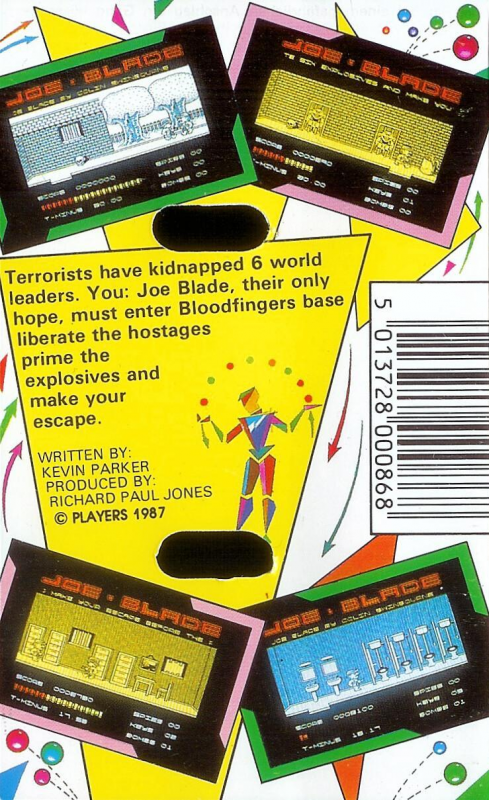 Joe Blade — box-2D-back (EU)
