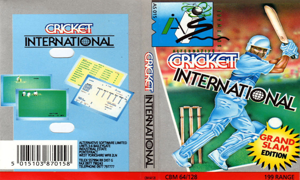 Cricket International — box-texture (EU)