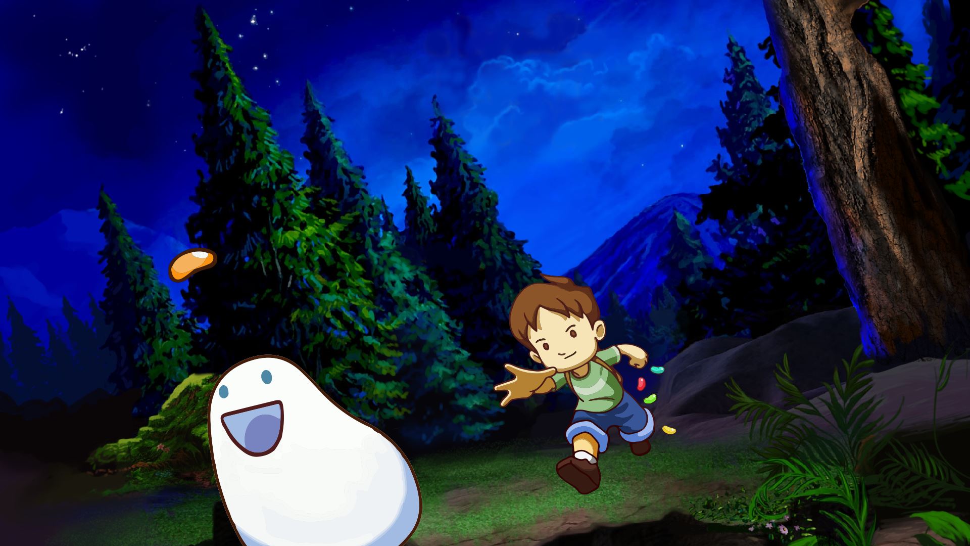 A Boy and His Blob — fanart
