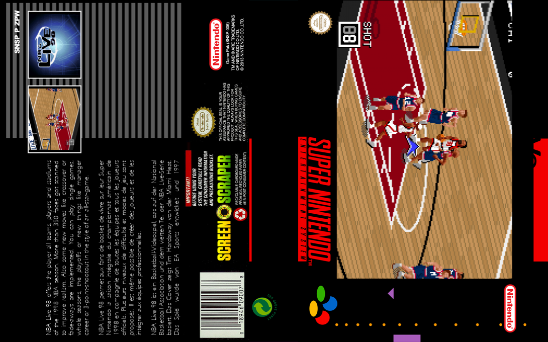 NBA Live 98 — box-texture (SS)