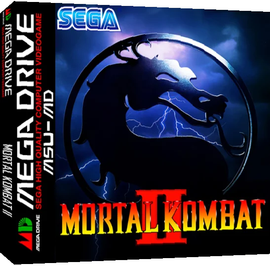 Mortal Kombat II — box-3D (WOR)