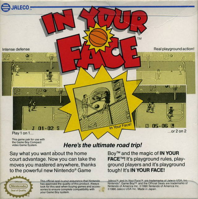 In Your Face — box-2D-back (US)