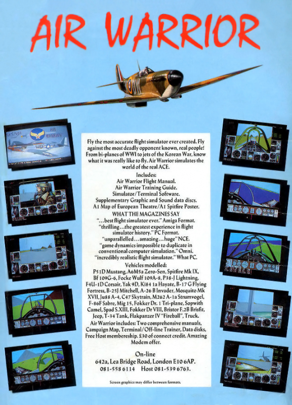 Air Warrior — box-2D-back (EU)
