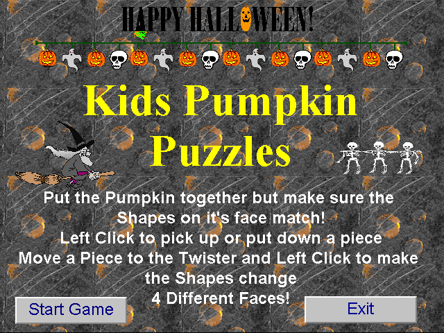 Kid's Pumpkin Puzzles — sstitle (WOR)
