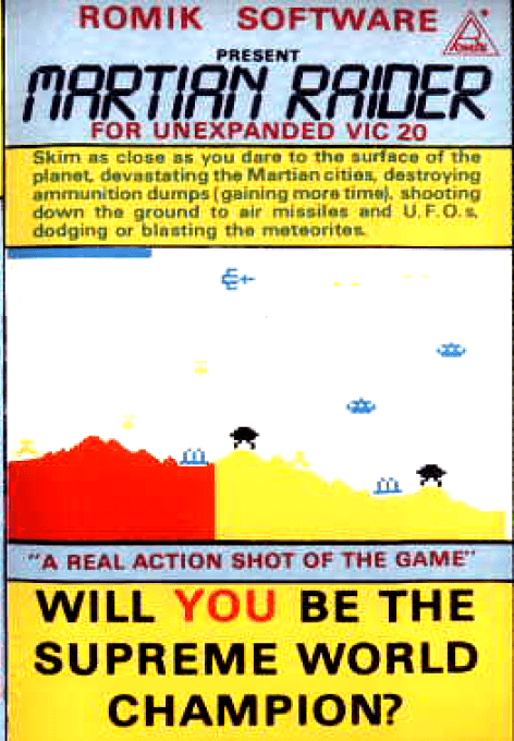 Martian Raider box art