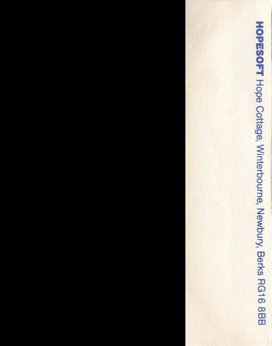 Escape From Orion — box-2D-back (EU)