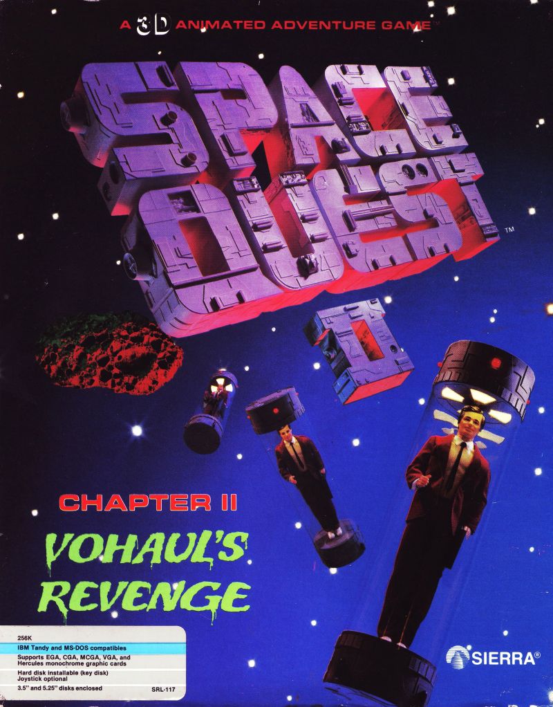 Space Quest II: Vohaul's Revenge box art