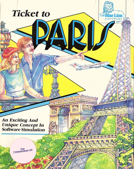 Ticket to Paris box art