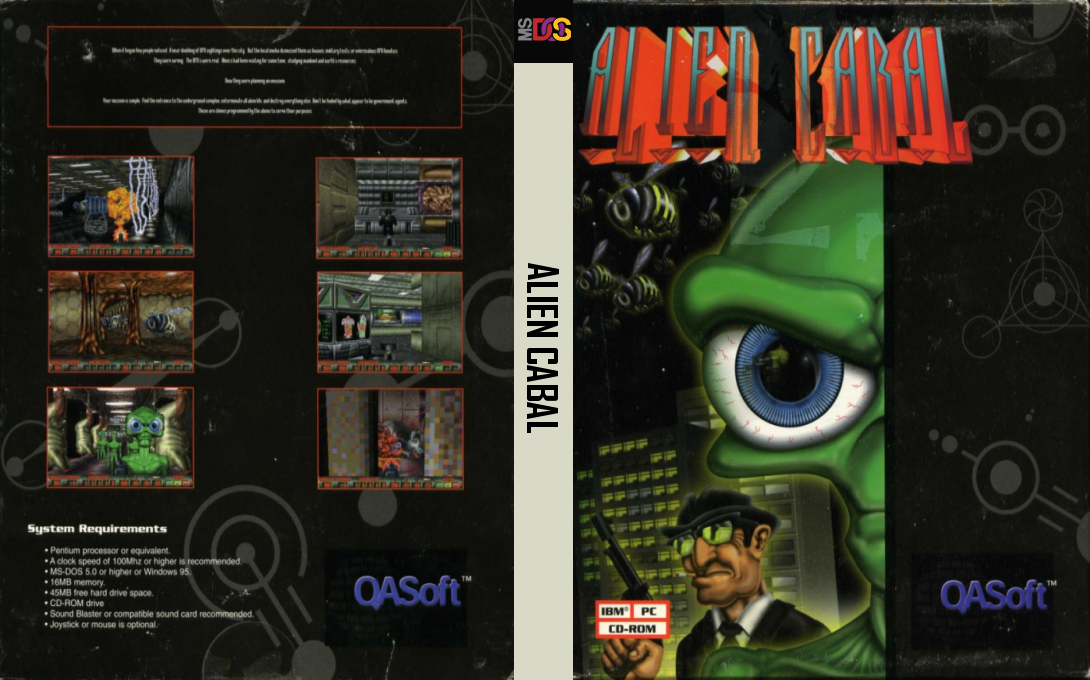 Alien Cabal — box-texture (US)