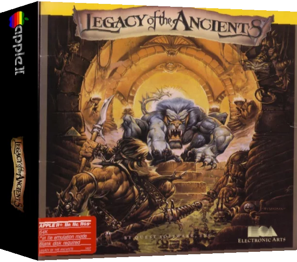 Legacy Of The Ancients — box-3D (US)