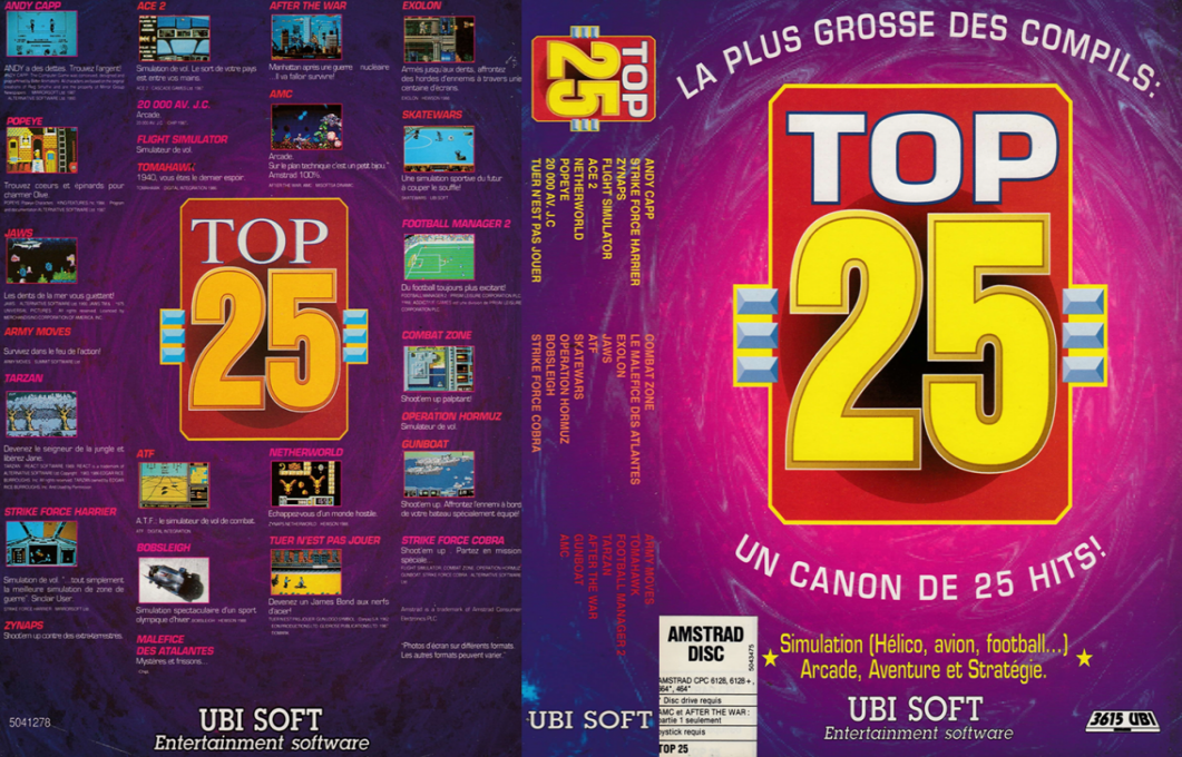 Top 25 — box-texture (FR)