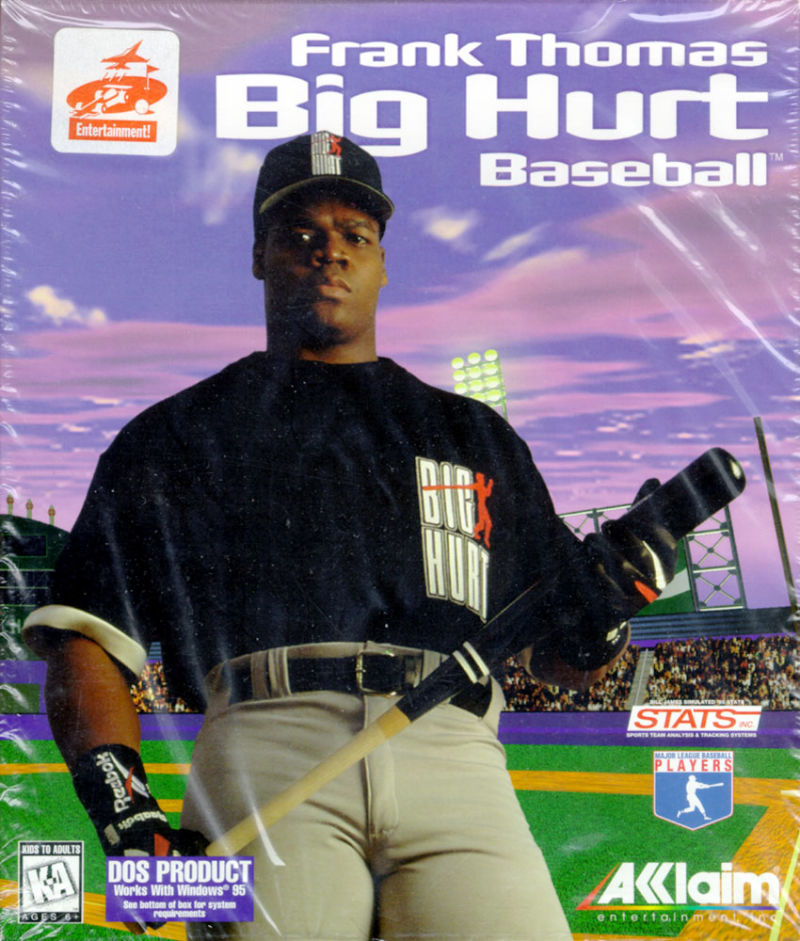 Frank Thomas Big Hurt Baseball box art