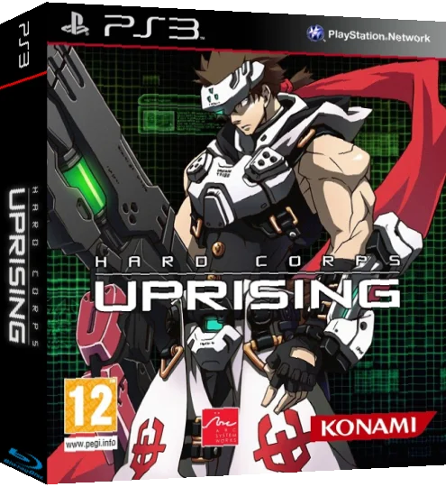 Hard Corps - Uprising — box-3D (EU)