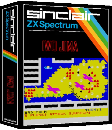 Iwo Jima — box-3D (SS)
